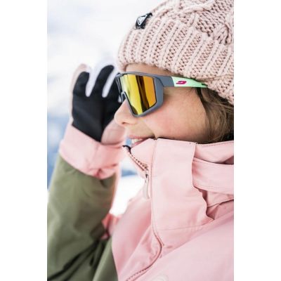 4. JULBO Fury S glasses - gray / mint