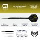 4. Harrows NX-90 Black Edition QP darts 90% steeltip