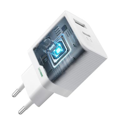 4. Oppo OSAB4CB4AE 45W USB-A + USB-C Wall Charger - White