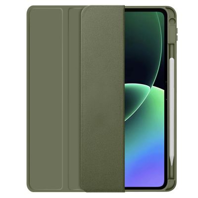 3. Tech-Protect SmartCase Pen case for Xiaomi Pad 11.2" - olive
