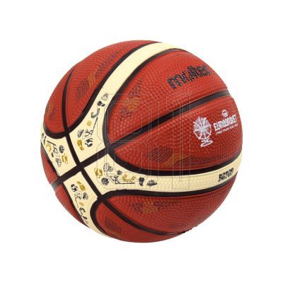 2. Molten EUROBASKET 2025 mini replica basketball B1G200-E5Z