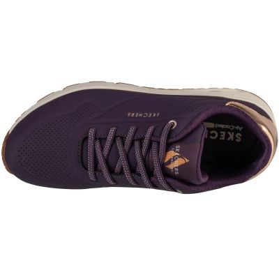 3. Skechers Uno-Shimmer Away 155196-DKPR Purple 36