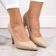 4. Sergio Leone W SK415B beige high heel pumps