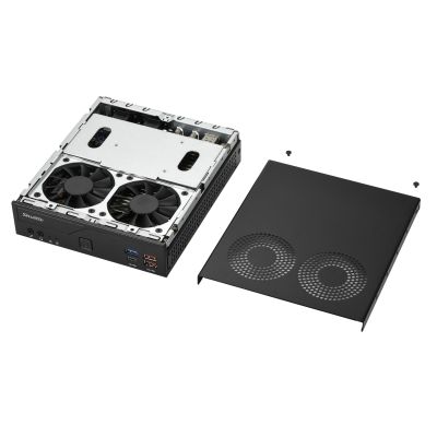 5. Shuttle DH770 Barebones PC Size 1.35L Black Intel H770 LGA 1700