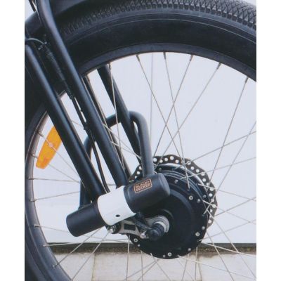 15. U-LOCK BIKE LOCK 140X250mm BLACK+DECKER