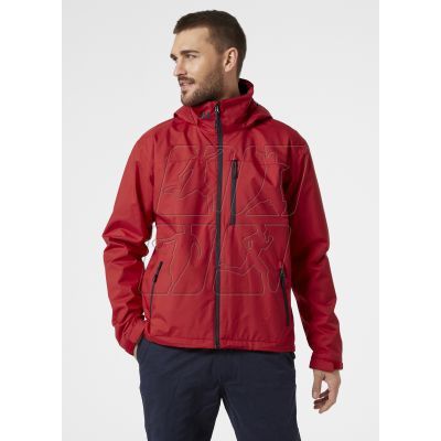 7. Helly Hansen Crew Hooded Jacket M 33875 162