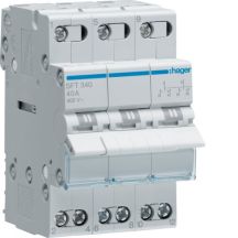 SFT340 POWER SWITCH 40A 3P I-0-II 3M 400V AC TOP CONNECTION