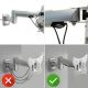 4. Maclean MC-503S Monitor Wall Mount (Swivel, Wall, Tilt; 23" - 42"; Max. 30kg)