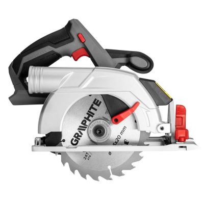 4. Graphite 58G023 Portable Circular Saw 16.5 cm Gray, Red, Silver 4200 RPM