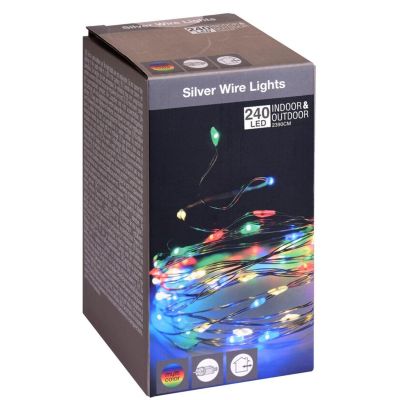 4. WIRE LAMPS GARLAND 240 LED MULTICOLOR