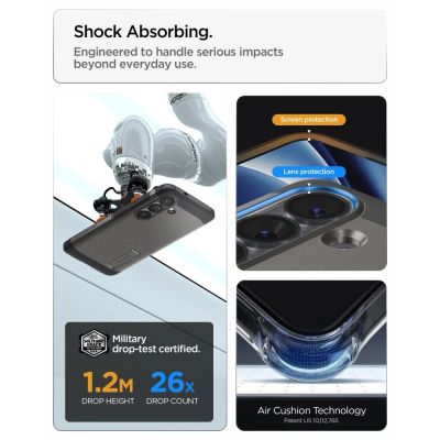 11. Spigen Tough Armor Mag MagSafe Case for Samsung Galaxy S26 - Gray