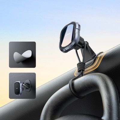 4. Joyroom magnetic phone holder for dashboard gray (JR-ZS311)