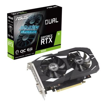 10. ASUS Dual GeForce RTX 3050 OC 6GB Graphics Card