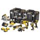 DEWALT COMBO KIT 18V DCK706P3T (DCD805, DCF850, DCS355, DCH263, DCG405, DCS572, DCS334) 3x5.0Ah 3xTSTAK