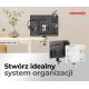 6. Activejet APB-002B Desk Organizer. Rotating perforated board. Matte black.
