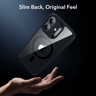 8. ESR Classic Hybrid MagSafe + Tempered Glass Set for iPhone 17 - Clear Black