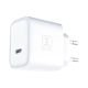 18. 3mk Rayo Charger 20W PD3.0 PPS USB-C Wall Charger + USB-C / USB-C 3A 60W Cable - White