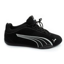Puma women's sports shoes Catch Soleil SD black natural leather fashionable