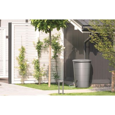 5. RAINWATER TANK SMOOTH 160L SMOOTH GRAY