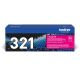 9. Brother TN-321M Toner Cartridge 1 pc Original Magenta