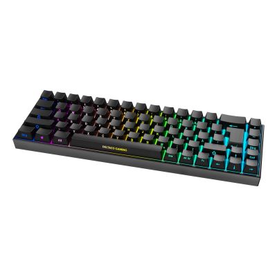 5. Deltaco Gaming GAM-100-DE Keyboard USB + RF Wireless + Bluetooth QWERTZ German Black