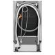 4. Built-in dishwasher 45 cm ELECTROLUX EEG62300L | Class D | 10 sets | TimeBeam | GlassCare | SatelliteClean