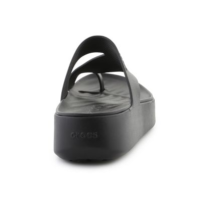 5. Crocs Getaway Platform Toe Loop W 210834-001 Flip-Flops