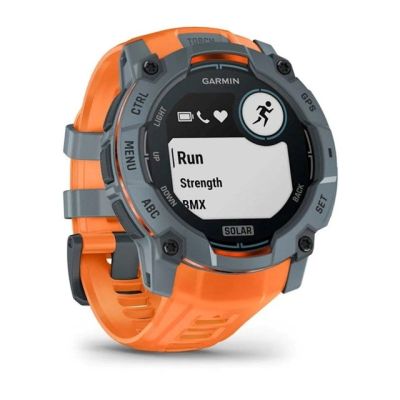 3. Garmin Instinct 3 50mm SOLAR Twilight Solstice Watch