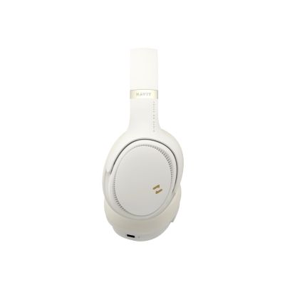 4. Havit H630BT PRO Bluetooth Headphones (Butter Yellow)