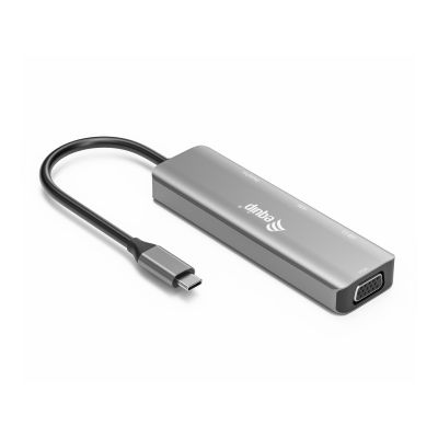 2. Equip 133485 external usb graphics card 3840 x 2160 px Black, Silver