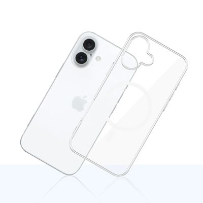 13. 3mk Clear MagCase for Apple iPhone 17 - transparent