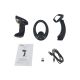 7. 2D Laser Barcode Scanner Wireless / 2.4GHz + BT + Hlt