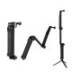 10. 3 in 1 Monopod Tripod with Selfie Stick for GoPro - Black