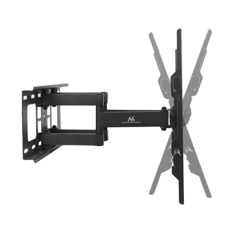 10. MACLEAN TV MOUNT, MAX VESA 600X400, 32-85", 60KG, VERTICAL AND HORIZONTAL ANGLE ADJUSTMENT, PROFILE 65-390MM, BLACK MC-789