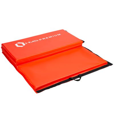 8. Folding gymnastic mattress red 2400x1200x50mm HMS MGS01