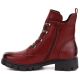 3. Women's insulated red worker boots M.Daszyński MR23123