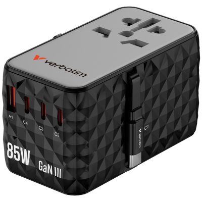 Verbatim CNT-02 Universal Black AC Fast Charging Internal