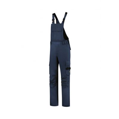 Rimeck Bib & Brace Twill Cordura M MLI-T67T2 Navy Blue Work Trousers