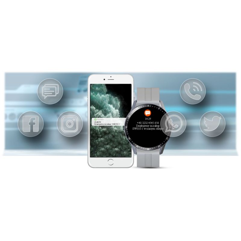 17. SMARTWATCH G.ROSSI SW018-2