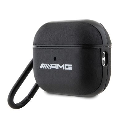 3. AMG AMAP2SLWK AirPods Pro 2 (2022/2023) cover black/black Leather White Logo