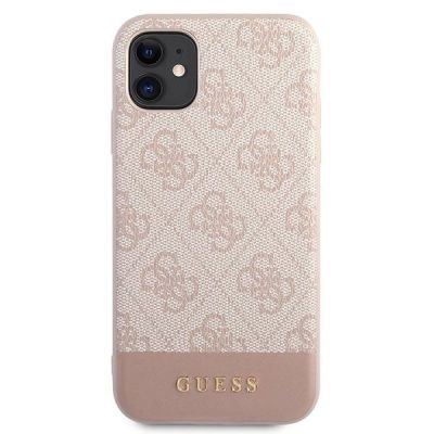 3. Guess 4G Stripe Collection Case for iPhone 11 / Xr 6.1" - Pink