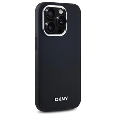 4. DKNY Plain Logo MagSafe iPhone 14 Pro Case - Black