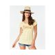 RIP CURL Playabella Graphic Tee - Light Yellow
