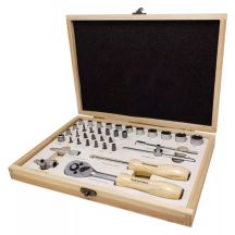 ROCKFORCE WRENCH SET 1/4" 38pcs.