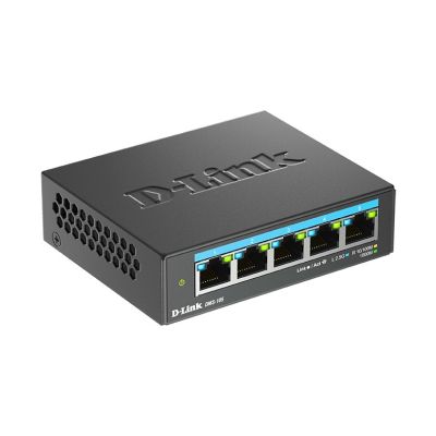4. D-Link 5-Port Multi-Gigabit 2.5G Desktop Switch - Unmanaged - L2 - 2.5G Ethernet (100/1000/2500)
