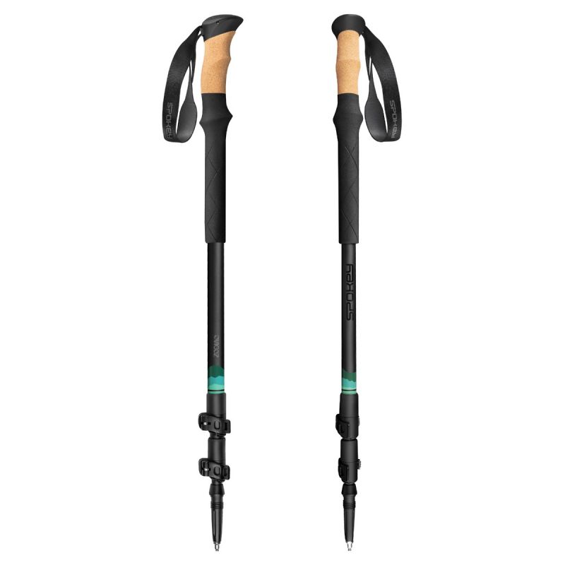 6. Spokey Zodiac trekking poles 105-135 cm three-segment SPK-944819