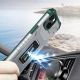 5. Crystal Ring Case Kickstand Tough Rugged Cover for iPhone 13 mini green