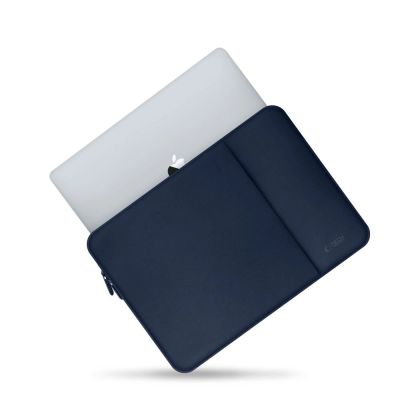 3. Tech-Protect Neoprene Laptop Case 14" - Navy Blue