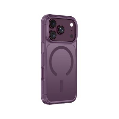 4. AmazingThing Minimal Mag Drop Proof Case 3 Lens for iPhone 18 Pro Max with Lanyard Mount and MagSafe Compatibility - Purple