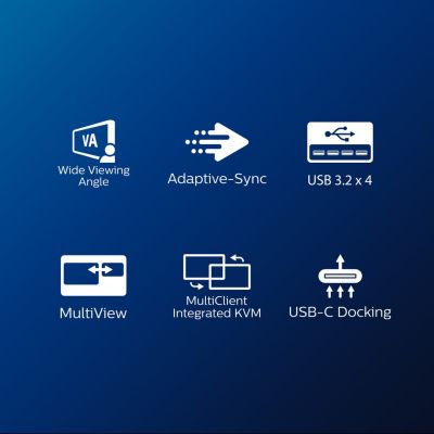 6. PHILIPS LED MONITOR 34" 346B1C/00